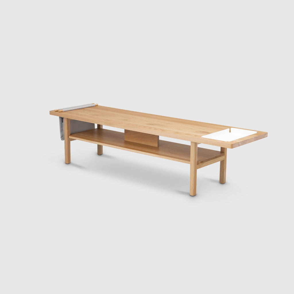Modern Bench - White Oak – ARTIFOX