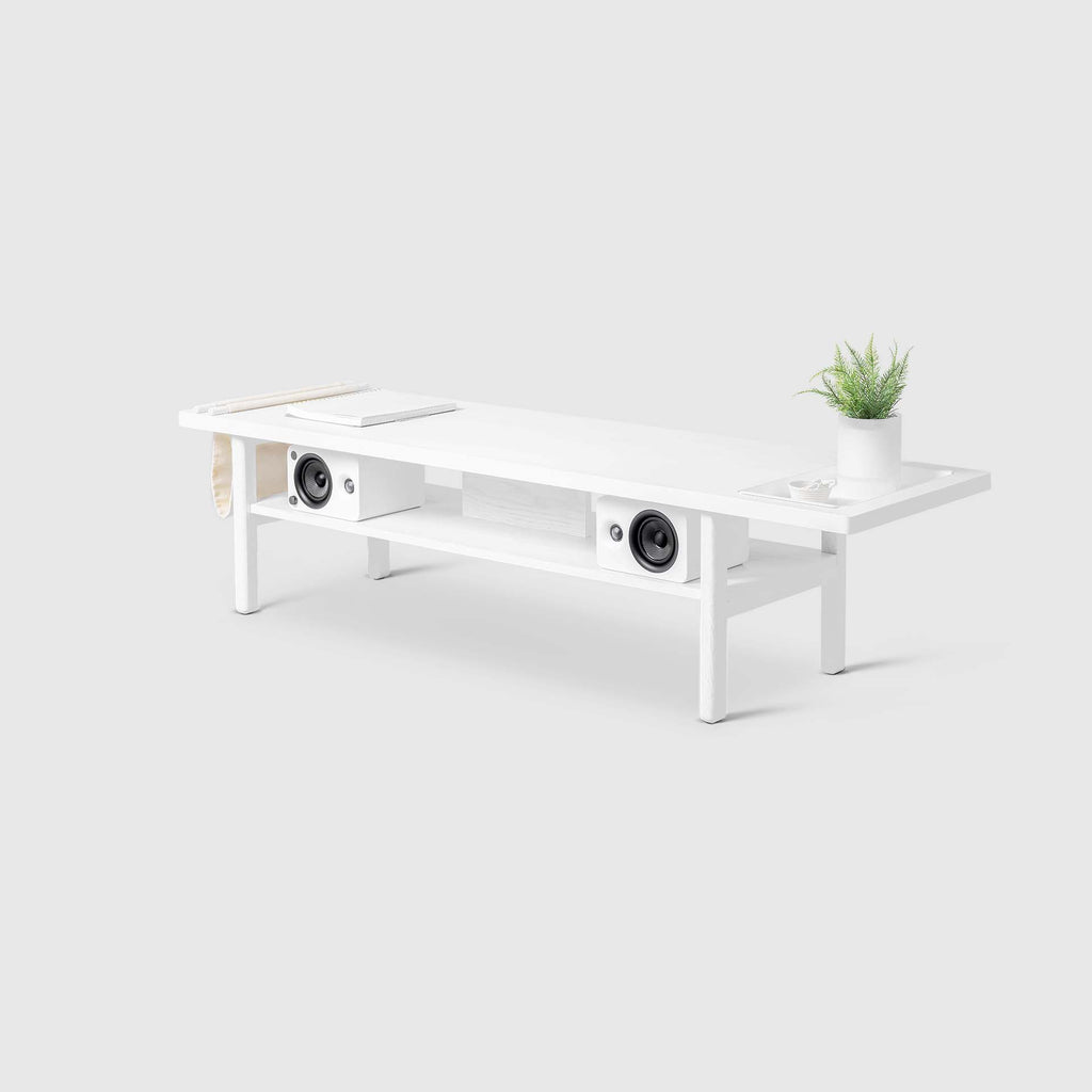 ソファ・ベンチ WHITE_WOOD_BENCH #3 Modern Bench - Whitewash Oak – ARTIFOX