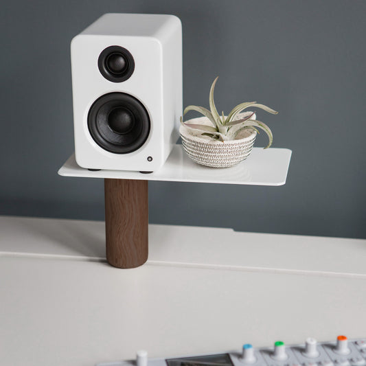 Small Stand - Walnut + White - ARTIFOX