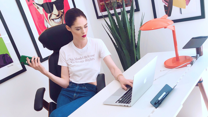 Supermodel Coco Rocha's Surprise Setup