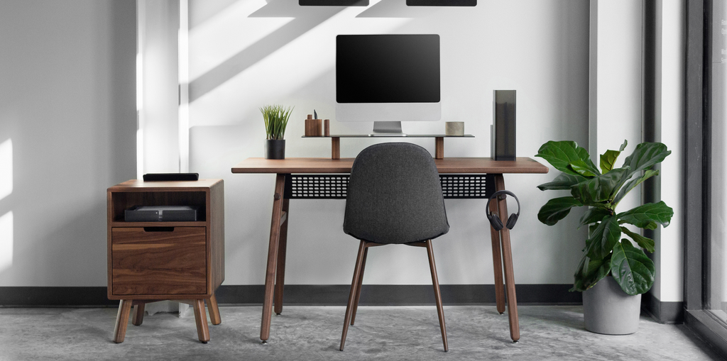 Walnut Set Up Walnut Desk Setup – ARTIFOX