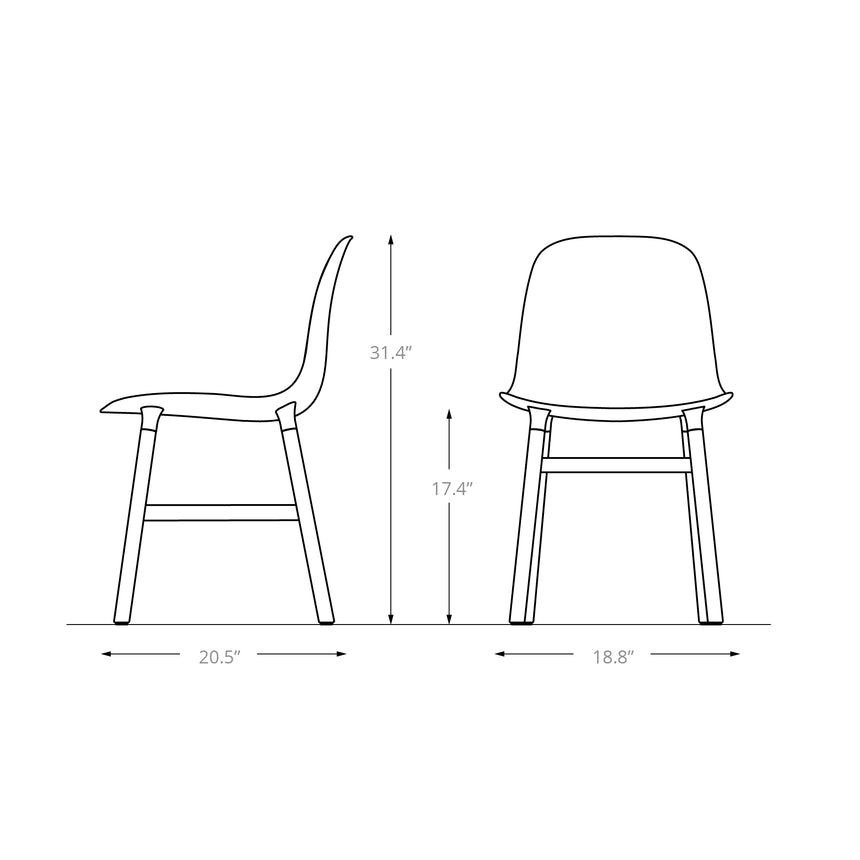 Form Chair - Upholstered