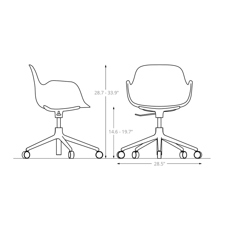 Form Armchair Swivel