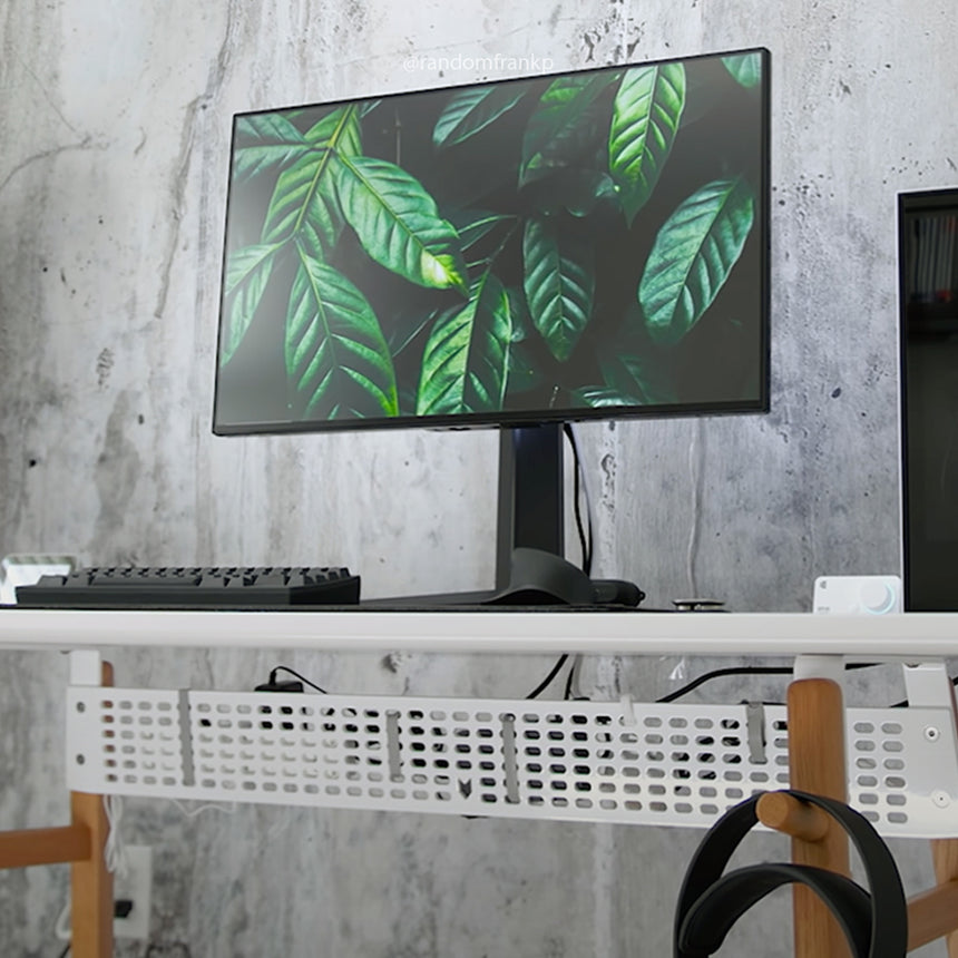 ARTIFOX Desk - White Oak + Bone