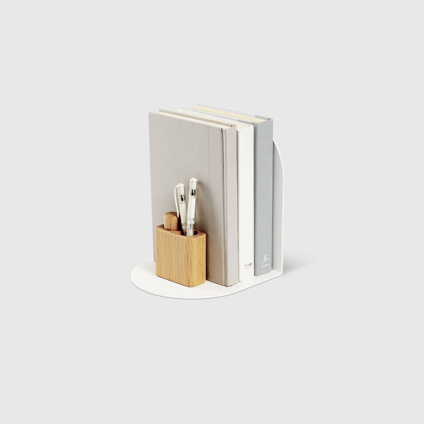 Bookend - White