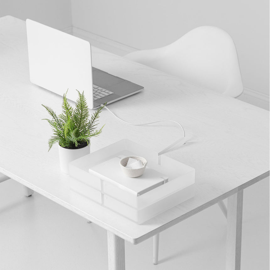 ARTIFOX Table - Whitewash Oak 