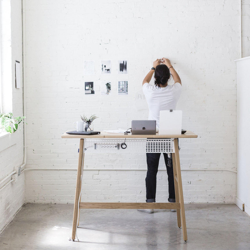 Modern Desk - Walnut – ARTIFOX