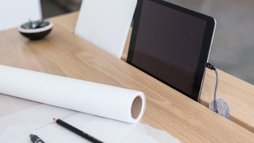 ARTIFOX Standing Desk - White Oak 