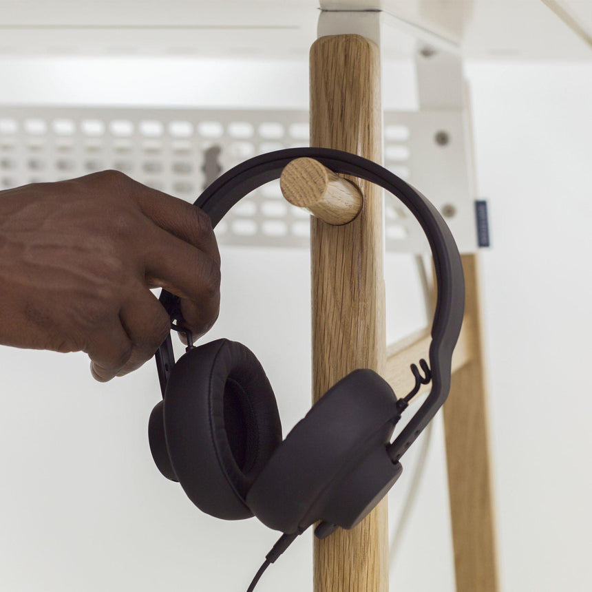 ARTIFOX Desk - White Oak + Bone