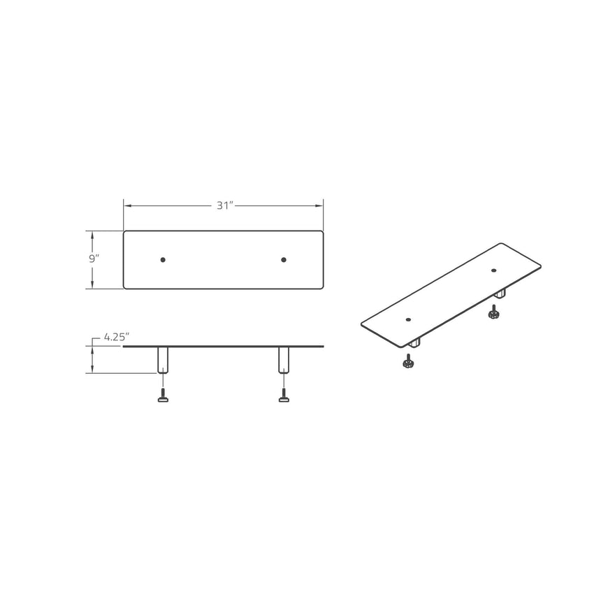 ARTIFOX Large Stand - White Oak 