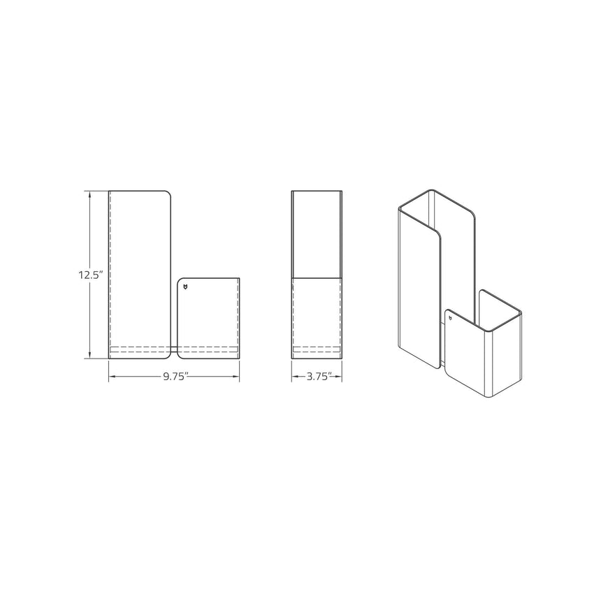 ARTIFOX Magazine Holder - Smoke