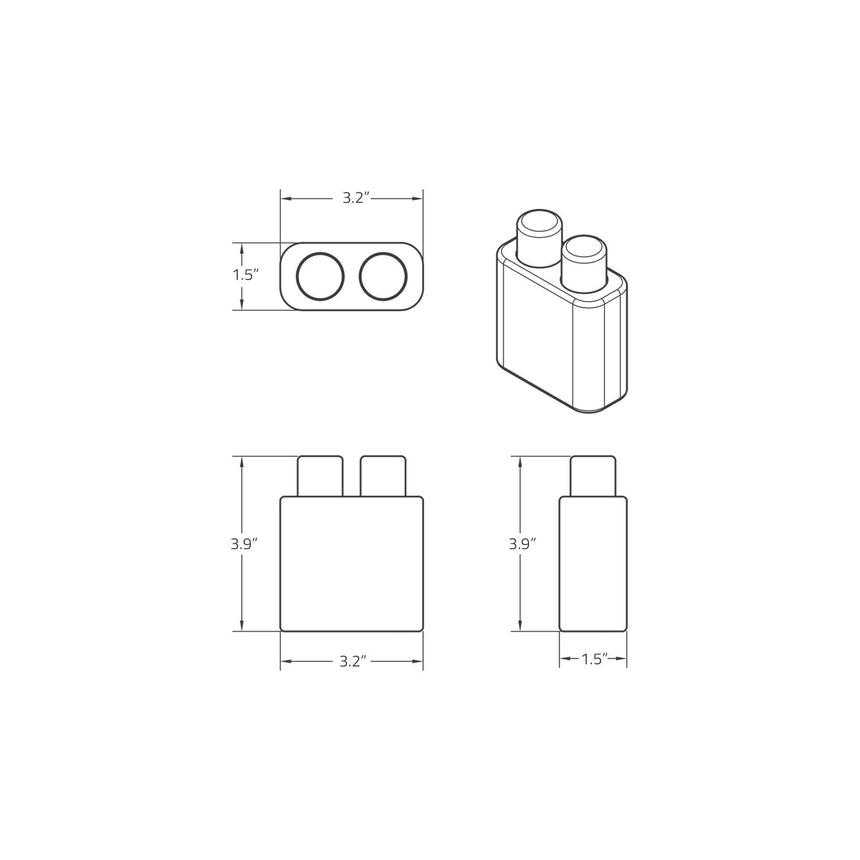 ARTIFOX Mini Pegs - White Oak 