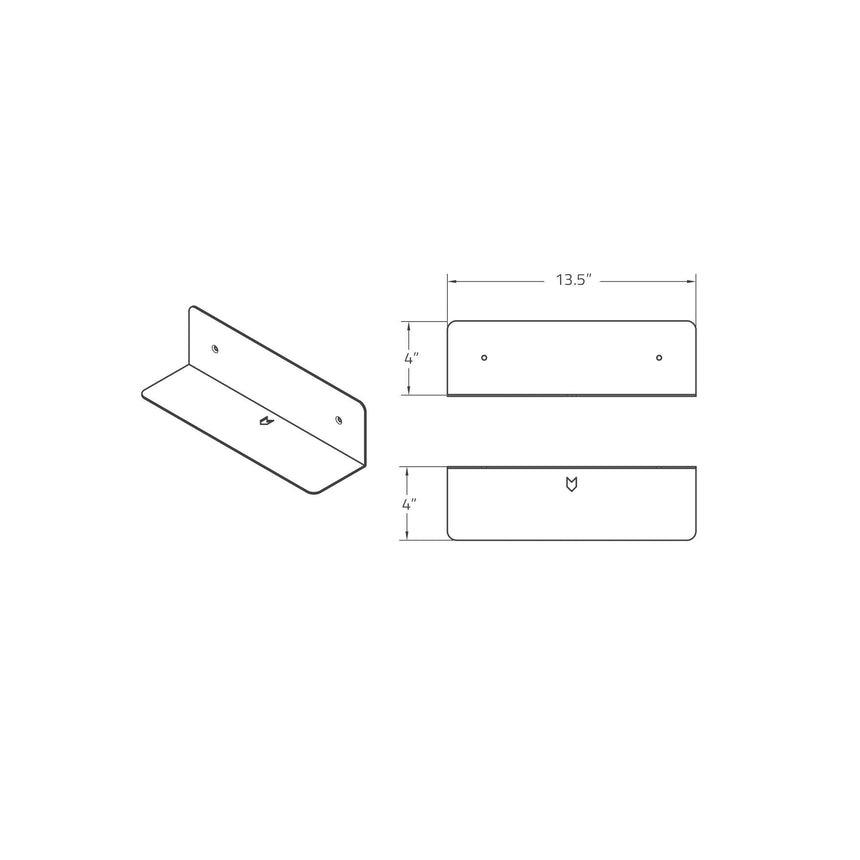 ARTIFOX Mini Shelf - Black 